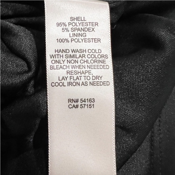 - Eliza J Black Shift Dress with Gold Stud Embellishment size 12 cocktail - Picture 6 of 6